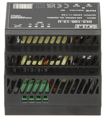 Sursă 12V/7.5A șină DIN DL2-100-12-U tensiune reglabilă