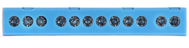 Bloc de distribuție izolat 12x5mm, 63A, Clasă V0, IP20 albastru LP-870N-12FS Simet