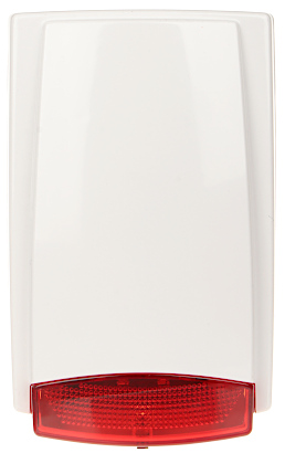 Sirenă 115 dB cu flasher roșu MR-300R 24V Sirenă 115 dB cu flasher roșu MR-300R 24V