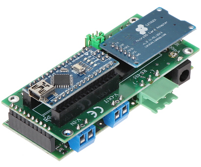 Colaborarea dintre PORT-22 cu Arduino și cu portul pentru cardurile de memorie microSD