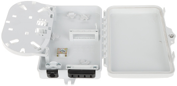 Cutie de distribuție FTTH de exterior 4 x SC-simplex sau LC-duplex IP65 206x135x40mm