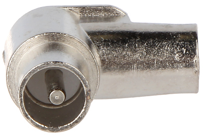 Mufă TV 90 tată metalică RG6 WK-W-506