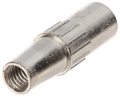 Mufă TV mamă metalică RG6 WPG-307