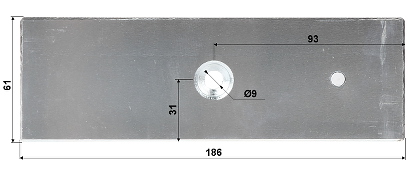 Electromagnet ZE-500 500Kg, 12/24 VDC, afișaj și contact NO/NC