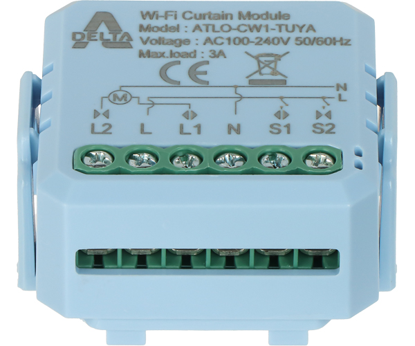 Controller jaluzele WiFi Tuya ATLO-CW1 100...240 V AC