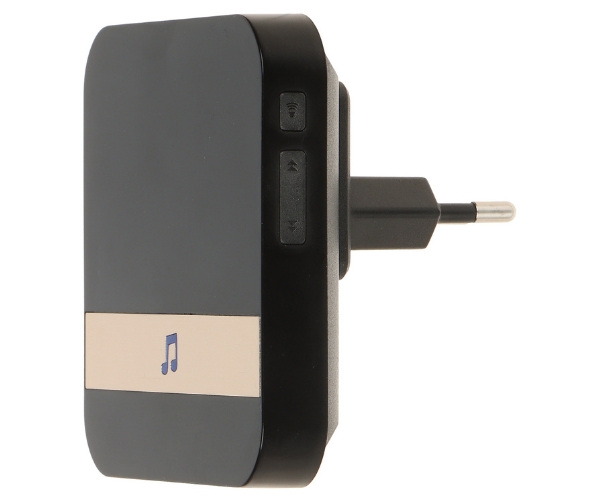 Sonerie wireless ATLO-DBB-TUYA neagră (doar sonerie, fără buton)