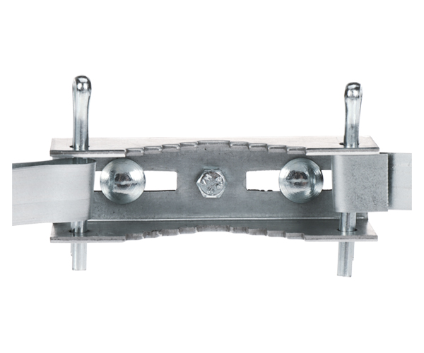 Set bride fixare pe stâlp cu bandă metalică BRU-2