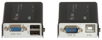 Prelungitor VGA+USB pe UTP CE-100 Prelungitor VGA+USB pe UTP CE-100