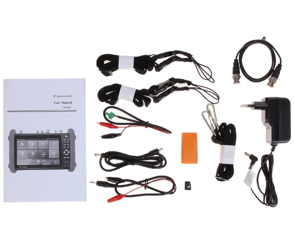Tester CCTV 8Mpx analogic+IP CS-H7-70H, tester+sursa PoE, TDR UTP, RS-485
