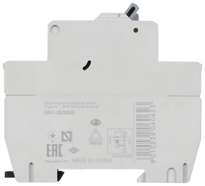 Siguranta automata cu protectie diferentiala 2P 25A 30mA 6kA HNC-25/2/003 EATON