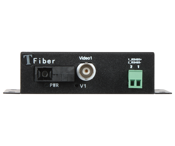 CONVERTOR VIDEO PE FIBRĂ OPTICĂ OVH-1D/SC 1X VIDEO + RS-485 SET TXRX