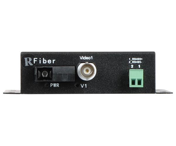 CONVERTOR VIDEO PE FIBRĂ OPTICĂ OVH-1D/SC 1X VIDEO + RS-485 SET TXRX