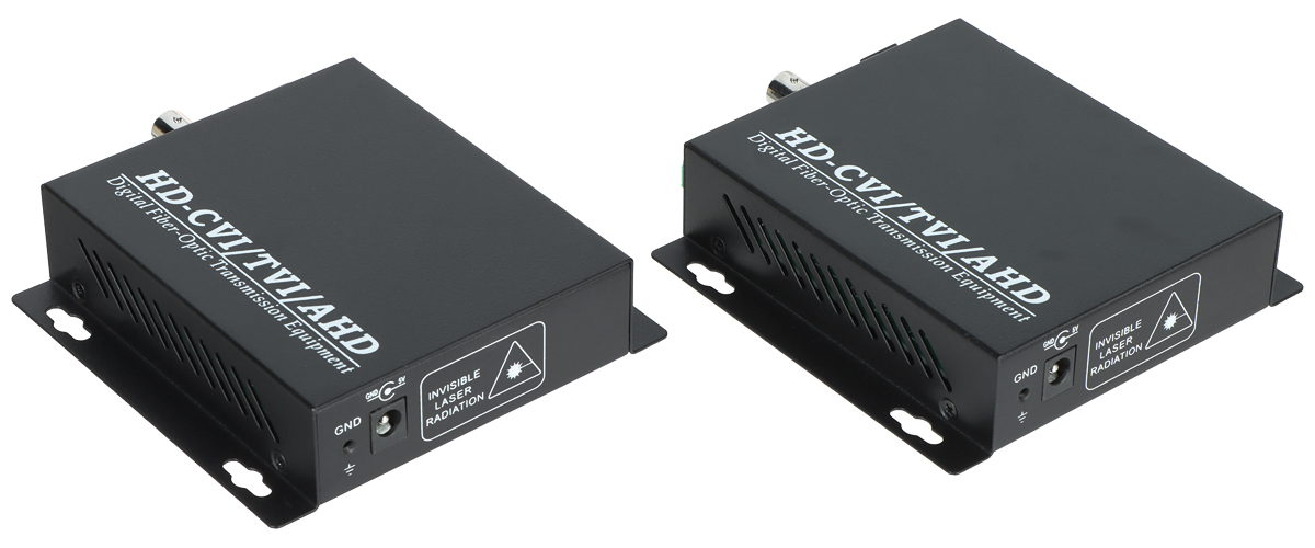 CONVERTOR VIDEO PE FIBRĂ OPTICĂ OVH-1D/SC 1X VIDEO + RS-485 SET TXRX