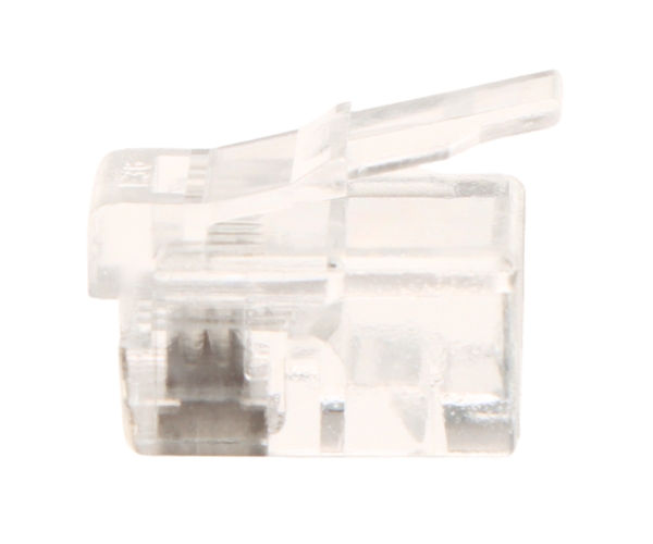 Mufă cablu telefon RJ11 4 pini (10 buc)