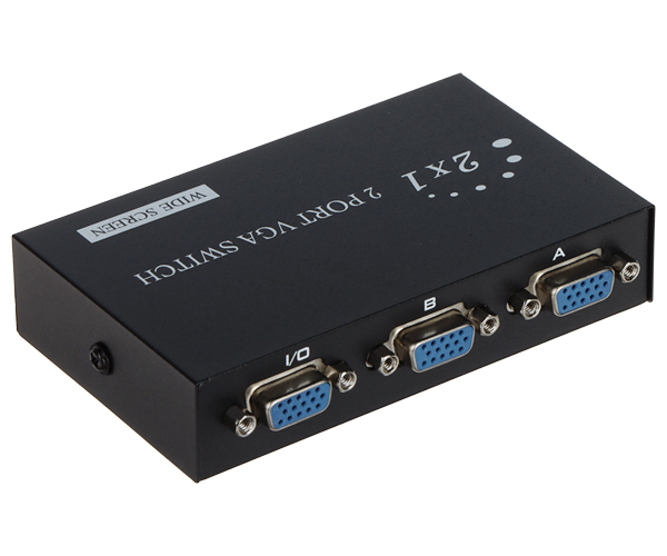 Comutator/switch sursă VGA 2 intrări suportă SVGA, XGA, SXGA