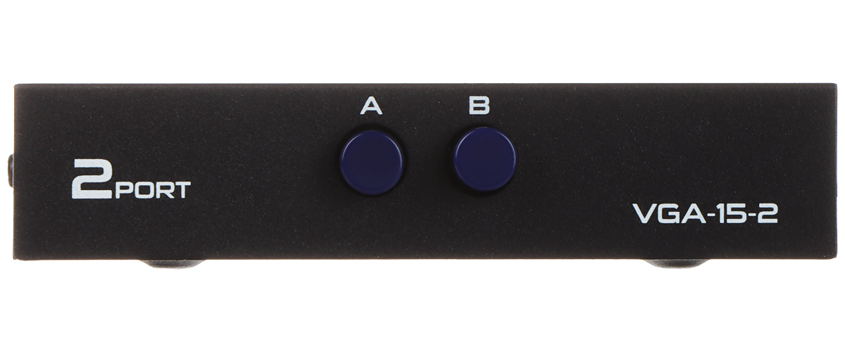 Comutator/switch sursă VGA 2 intrări suportă SVGA, XGA, SXGA
