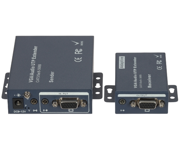 Extender VGA+audio stereo pe UTP VGA+AU/UTP Extender VGA+audio stereo pe UTP VGA+AU/UTP