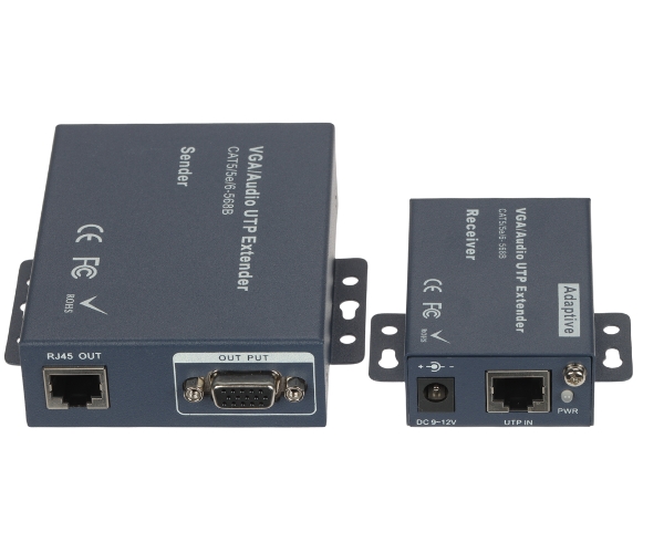 Extender VGA+audio stereo pe UTP VGA+AU/UTP Extender VGA+audio stereo pe UTP VGA+AU/UTP