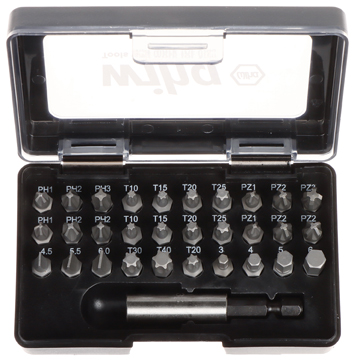ȘURUBELNIȚĂ ELECTRICĂ CU SET DE BIȚI WH-SPEED-E/POCKETDRIVE/45791 WIHA